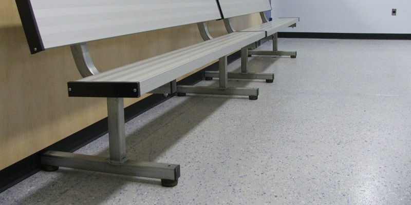 locker room floor coatings